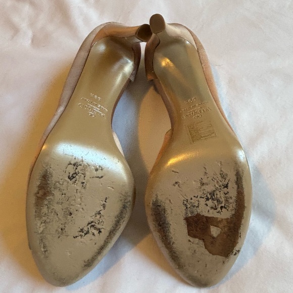 Valentino Garavani Women’s Shoes. Satin-cloth dusty pink. Size 39.5 or 9.5 - Picture 5 of 8